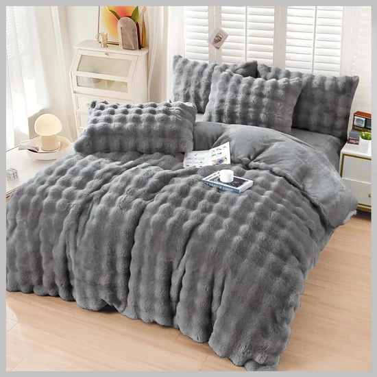 Cocolino Rabbit ágynemű garnitúra szürke CS4M10