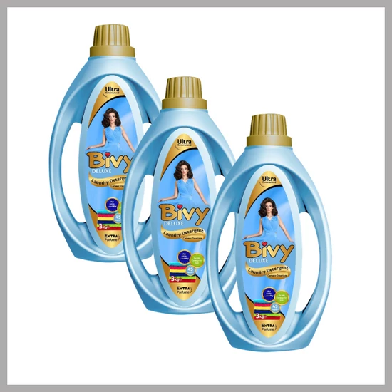 3x3 liter Bivy Deluxe folyékony mosószer színes ruhákhoz BIVY2