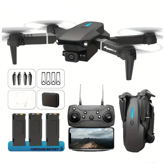 E88 Összecsukható Kamera Drón HB929883