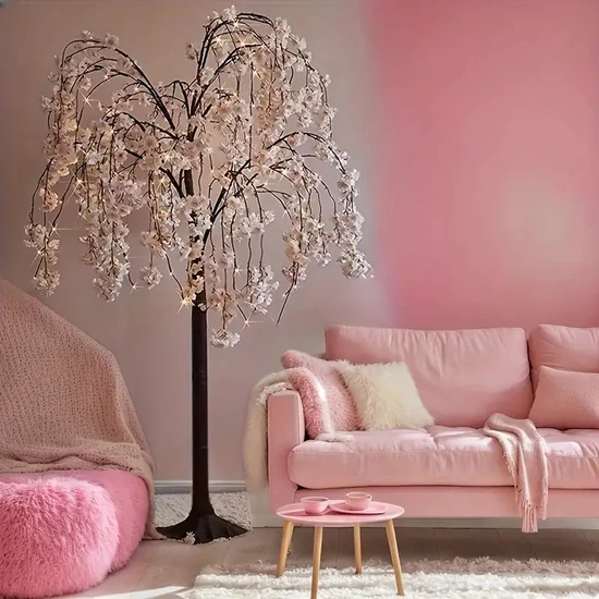 LED-es díszcseresznyefa virágzó ággal – 180 cm PP1728448-18