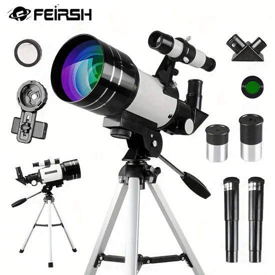 Feirsh kezdő csillagász teleszkóp készlet állvánnyal és tartozékokkal XA1619828