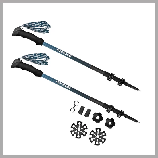 Spokey CARBON – ultrakönnyű karbon túrabot készlet 940974