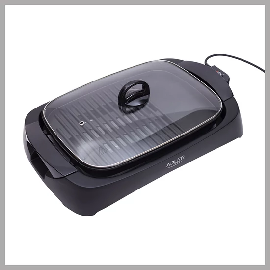 Adler Elektromos grill - Fekete AD6610
