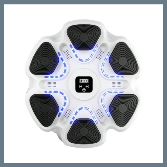 Interaktív zenés bokszedző gép - 9 sebesség, falra szerelhető 55517454