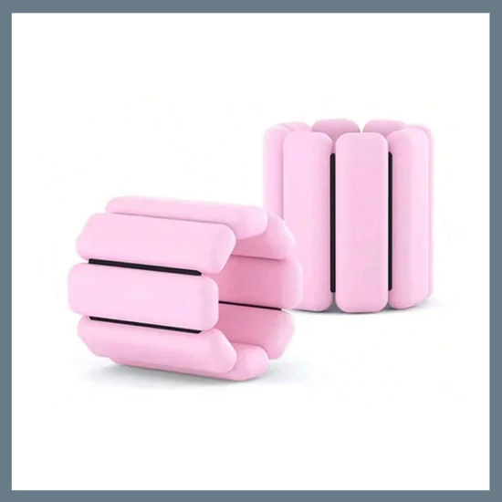 MEIYIXING világító csukló- és bokasúly – 2 db, rózsaszín 450g 582914161