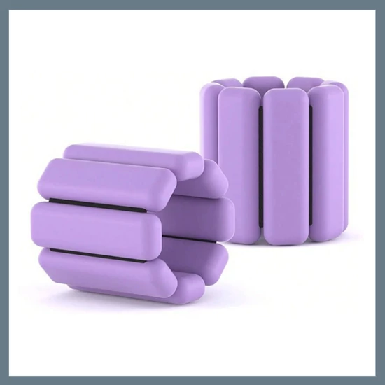 MEIYIXING világító csukló- és bokasúly – 2 db,lila 460g 582914164