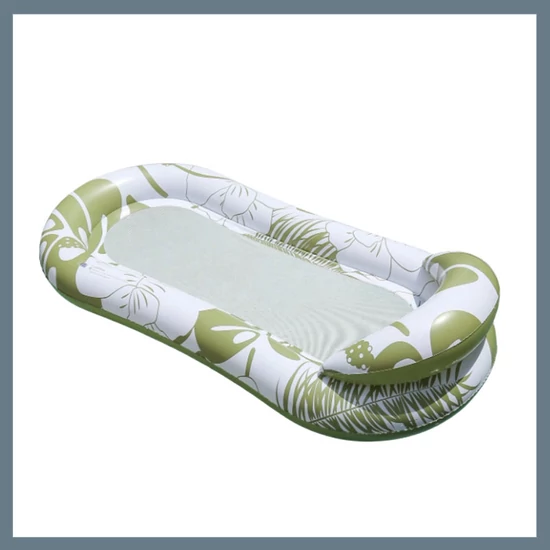 Felfújható gumimatrac 150 × 75 cm - Zöld 58967548