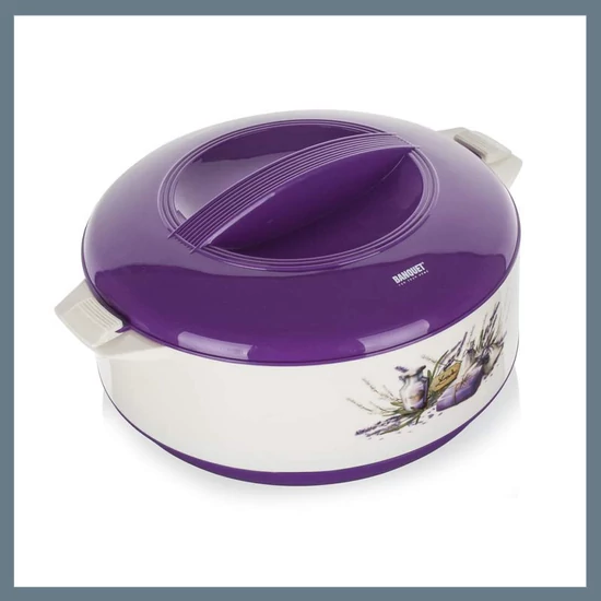 BANQUET LAVENDER Termosz edény fedővel 3,5 l 15TH1325