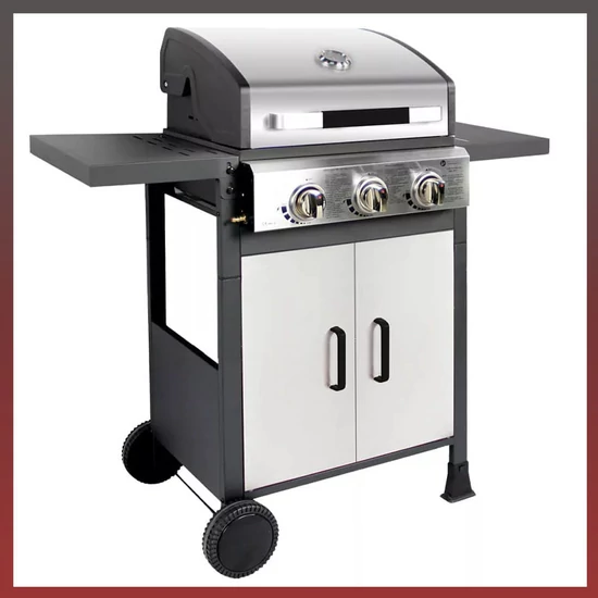 Brenner G3N háromégős gázgrill 3 kW 5905610252861