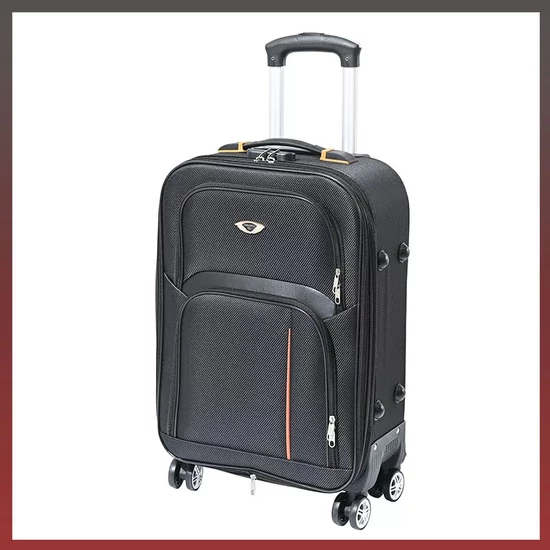 Leziter TraveLux light kabinbőrönd puha levehető kerékkel 
608-BL20