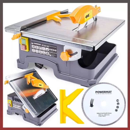 Powermat Asztali Csempevágó PM-PDG-1800