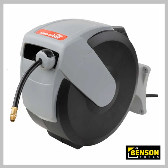 BENSON visszatekeredő légtömlő-dob 25 m 015102