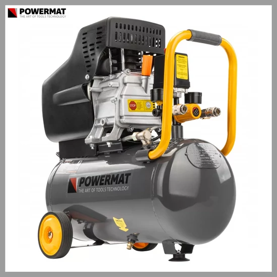 POWERMAT Olajkompresszor 24L  PM-KO-24T