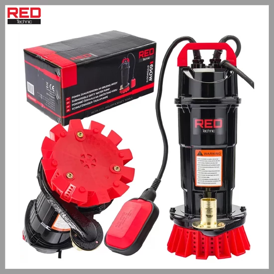RED Technic  Búvárszivattyú úszókapcsolóval 650W RTPDW0073