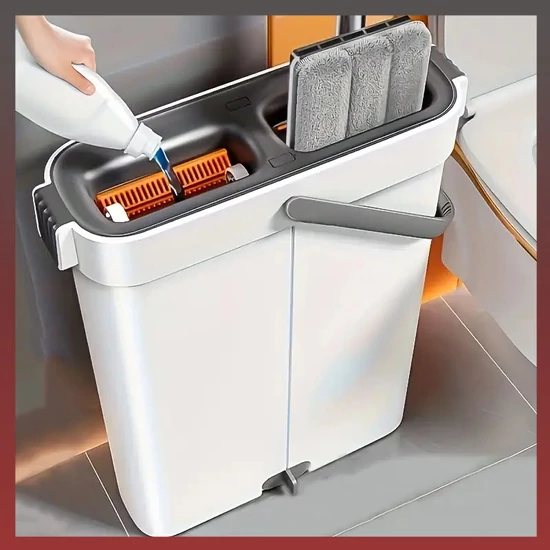 Kettős tartályú lapos felmosó HH266300