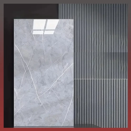 40 db öntapadó fali matrica vízálló sötét szürke VW398510-SSZ