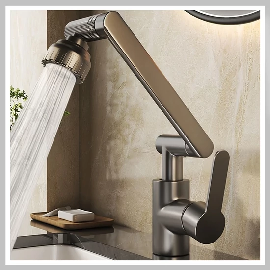 360 fokban forgatható prémium csaptelep AN404124