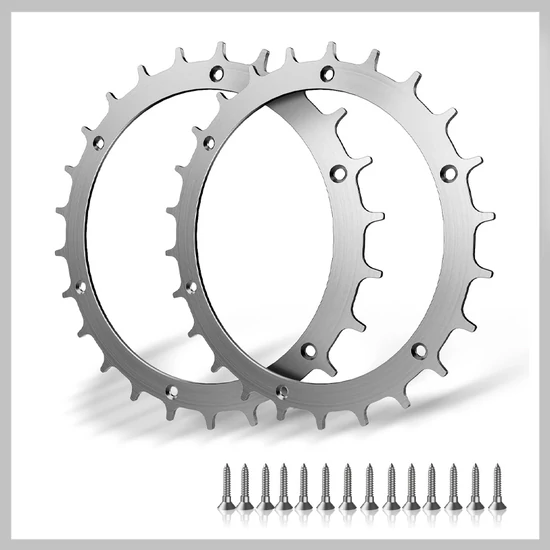RISELION Rozsdamentes Acél Robotfűnyíró Tárcsa 2 db 170 mm GQ1175522
