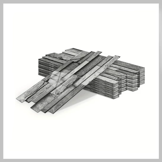 24 db öntapadós PVC díszburkolat vágható YJ1163131