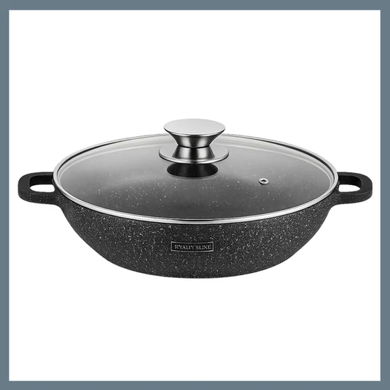 Royalty Line 40 cm márvány bevonatú sekély edény – 11,3 liter RL-BR40MG