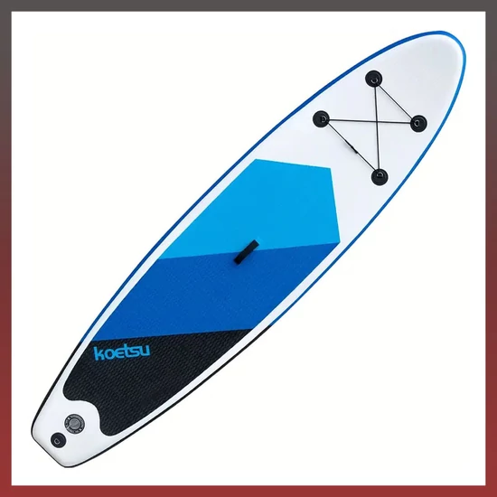 KOETSU 320 cm felfújható SUP deszka fekete-kék EN1071272-FK