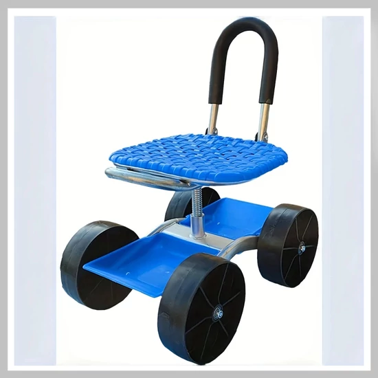 Kerti kiskocsi 4 kerekű állítható magasság RM2815786