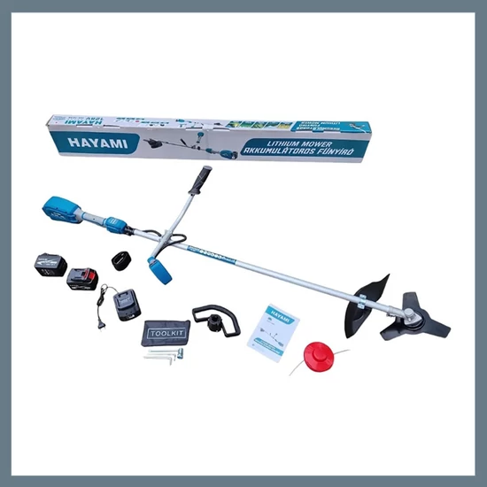 HAYAMI Akkumulátoros fűkasza 128V HA-1034