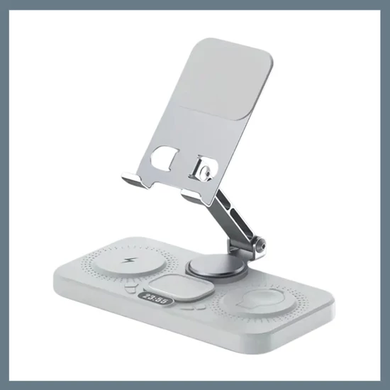 XTcome 6 az 1-ben vezeték nélküli töltőállomás - fehér NG1755494-2