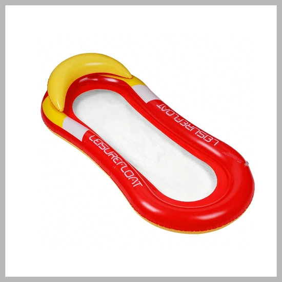 Felfújható medence úszóágy fejtámlával – 150 x 78 cm 57864131