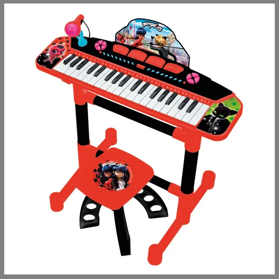 Miraculous – Katicabogár és Fekete Macska gyerek szintetizátor szett 2686