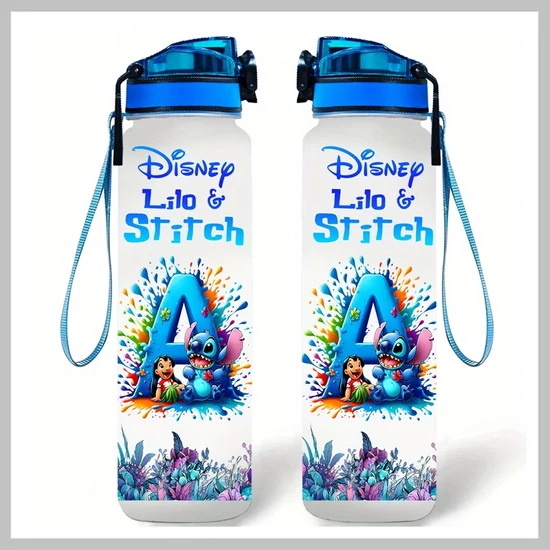 Disney LILO & STITCH kulacs választható kezdőbetűvel  1000 ml CH2066959