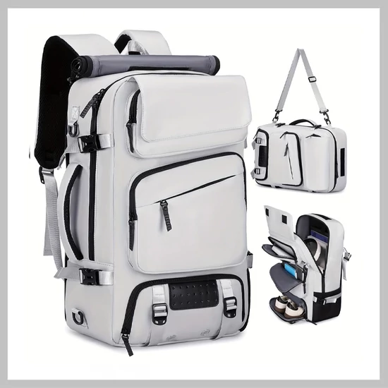 ENOSHI 3in1 multifunkciós táska cipő és laptop tartóval Fehér WA1802516