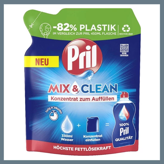 Pril Mix & Clean utántöltő koncentrátum 120ml 9075205