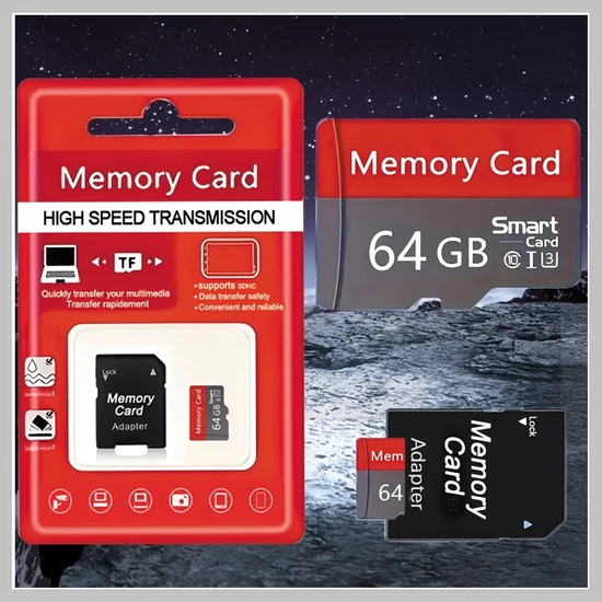 64 GB Memóriakártya / TF Kártya + Adapter – UHS Class 10 BE1175370-2