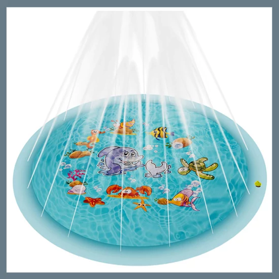 Gyerek Locsoló Szökőkút Szőnyeg – 165 cm 00025478