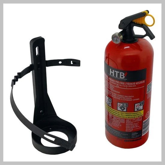 Porral oltó tűzoltó készülék, 2 kg ABC 01532