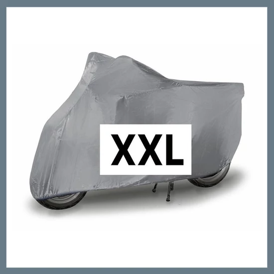 Motorkerékpár takaróponyva XXL – 294 × 105 × 127 cm, 100% vízálló 05992