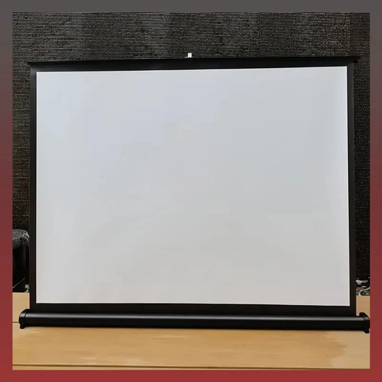 YILIKERS 50 Hüvelykes Hordozható Vetítő Asztali Vászon JB1409520