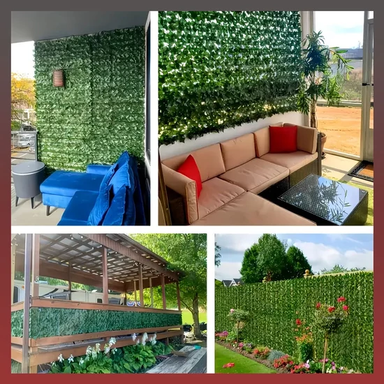 3db Mű borostyán zöld paraván QN2710106