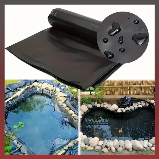 Halastó Fekete Fólia 4x8m XP2144256-48