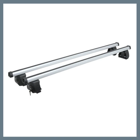 Tetőcsomagtartó keresztlécek –  zárható, alumínium 02334