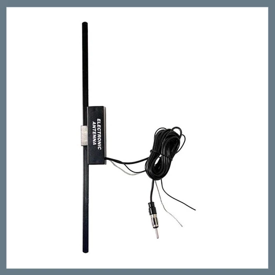 Elektronikus autóantenna – öntapadós, 12V 03140