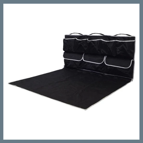 Csomagtartó védőtakaró zsebekkel – vízlepergető, univerzális méret 04141