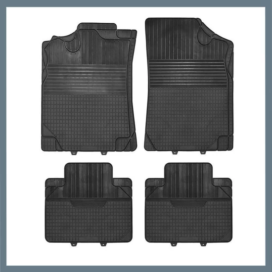 UNI-A Gumiszőnyeg szett – 4 darabos, univerzális 04233