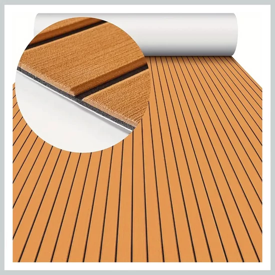 Öntapadós EVA hajópadló burkolat –  vízálló, csúszásmentes NH2704111