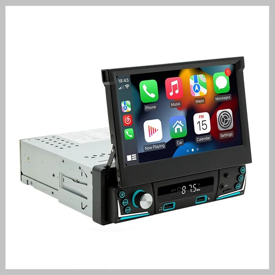 Android autós multimédia lejátszó kihúzható érintőképernyővel holm0711