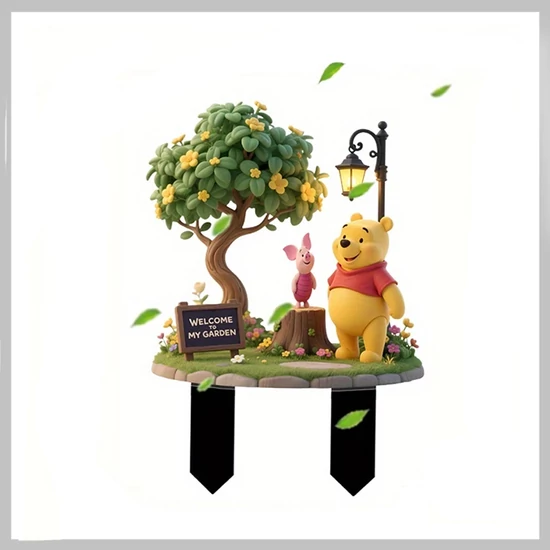 Winnie the Pooh akril kerti dísz – 2D lapos kivitel FP2091510