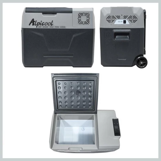 Kompresszoros autós hűtő – FREEZE 40L, 12/24V és 230V, -18 °C 07084