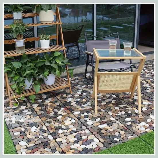 Dekoratív kültéri burkolólap 1 db – kavicsos mintával GV2364393