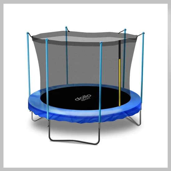 Kerti trambulin hálóval és létrával 310 cm 5907694955577